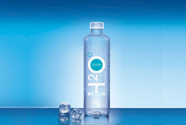 H2O Pure Water – дизайн на опаковки (бутилирана вода)